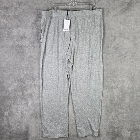 Mens Goodfellow Heather Gray Lounge Pants Soft Cotton Blend Drawstring Waist XL - Picture 4 of 9